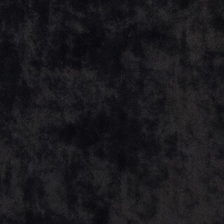 Black Solid Stain Resistant Microfiber Velvet Upholstery Fabric