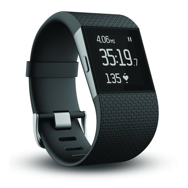 Fitbit Surge Wireless Fitness Superwatch w/ Heart Rate - Black