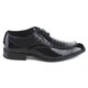 UV Signature UV006 Men's Shiny 4-eyelet Lace Up Woven Dress Oxfords