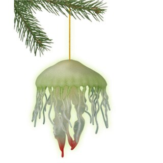 Jellyfish Glow in The Dark Christmas Tree Ornament