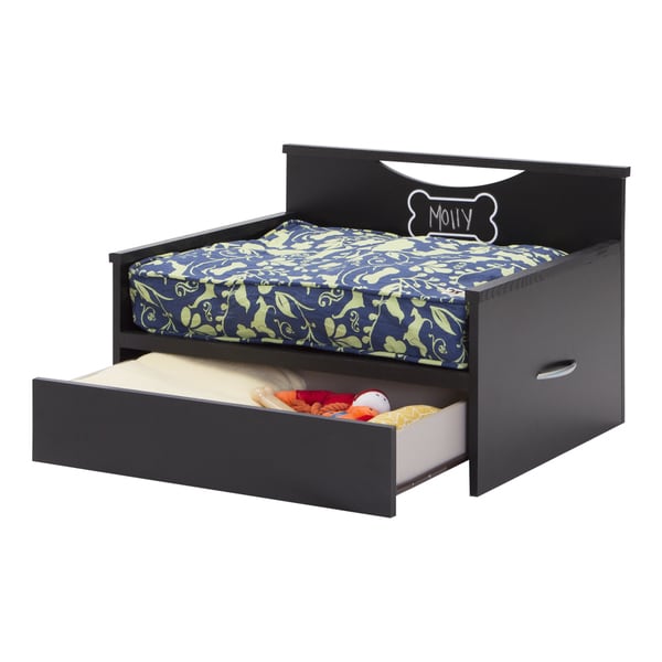 South Shore Step One Dog Bed with Storage and Cushion Cover