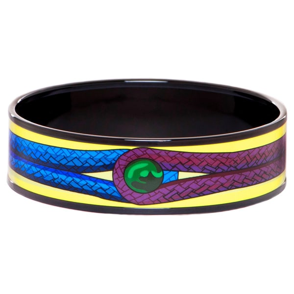 Hermes Printed Enamel Bracelet - 17406557 - Overstock.com Shopping ...  