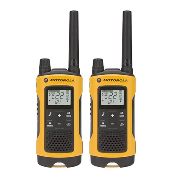 2-Pack T400 Rechargeable 2-way Radio Yellow