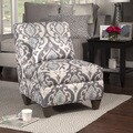 HomePop Blue Slate Large Accent Chair 