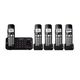 Panasonic KX-TG465SK DECT 6.0 Plus Link-to-cell Bluetooth Cordless Phone System (Refurbished)