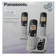 Panasonic KX-TG433SK DECT 6.0 Cordless Phone System with Call Block and Silent Mode (Refurbished)