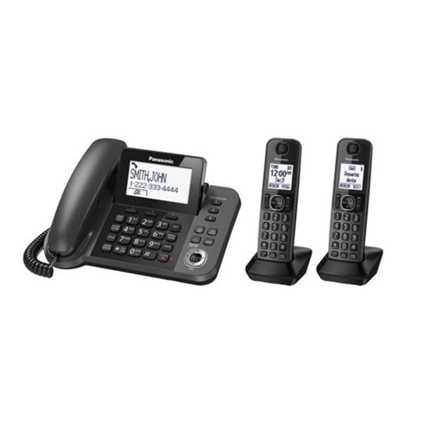 Panasonic KX-TG572SK DECT 6.0 Corded/ Cordless Phone System (Refurbished)
