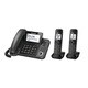 Panasonic KX-TG572SK DECT 6.0 Corded/ Cordless Phone System (Refurbished)
