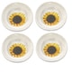 Lorren Home Trends Italian-made Sunflower Soup/ Cereal Bowl (Set of 4)