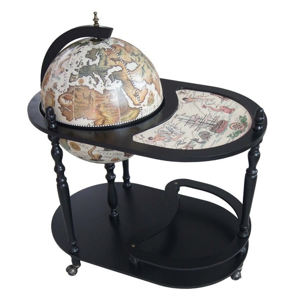 globe bar trolley