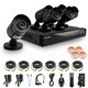 LaView 8 Channel 1080p HD TVI DVR with (2) IP Channels, 2TB HDD, (6) 1080p Night Vision Cameras, and Remote View App