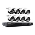 LaView 8 Channel 1080p IP True PoE NVR with 2TB HDD, (8) 1080p IP Full Motion Night Vision Cameras, and Remote View App
