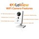 LaView 8 Channel 1080p IP True PoE NVR with 2TB HDD, (1) WiFi 1080p, (4) 1080p IP Full Motion Night Vision Cameras, and App