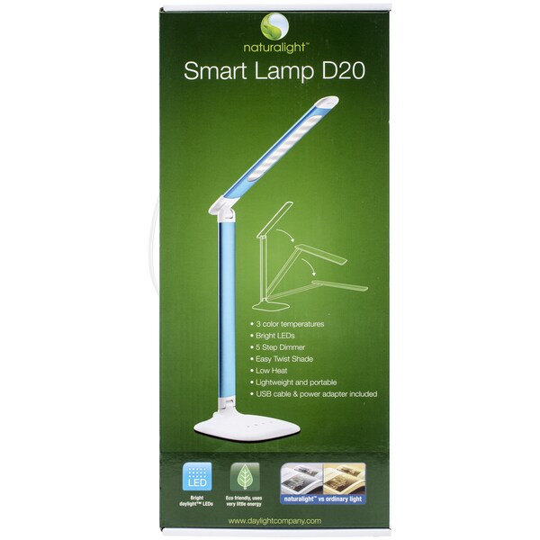 Smart Lamp D20 Desk Lamp Metallic Blue