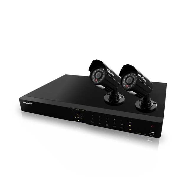 LaView 4 Channel, 2 Camera, High Resolution Security Surveillance