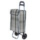 Home Basics Striped Shopping Cart