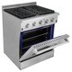 Professional Style 30-inch Gas Range (hrg3031u)