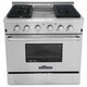 Professional Style 36-inch Gas Range with Center Griddle (hrg3609u)