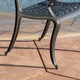 Christopher Knight Home Outdoor Cayman 7-piece Cast Aluminum Black Sand Dining Set