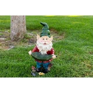 Gnomes Outdoor 2-light LED Solar Lamp - 12915156 - Overstock.com Shopping - Great Deals on OEM ...