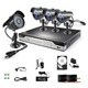 Zmodo 8-channel 960H HDMI DVR Surveillance Security System with 4 High-Res Weatherproof Cameras and 1TB HDD Installed