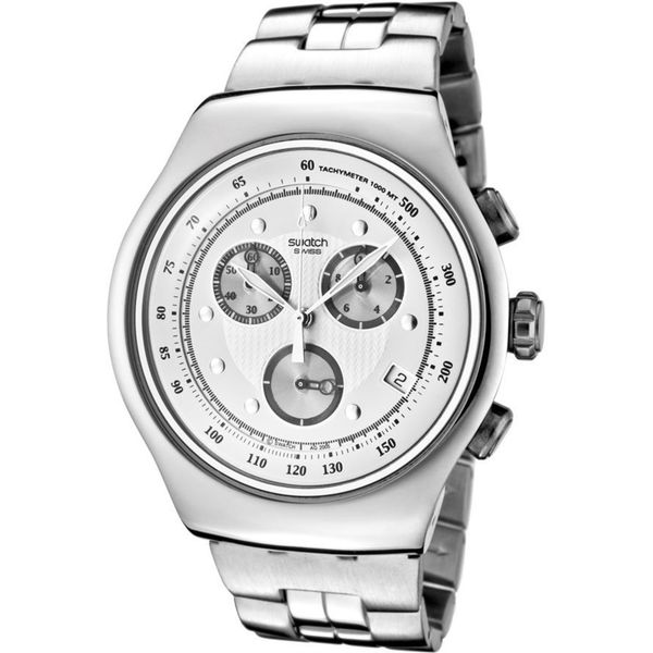 Swatch Men's YOS401G 'The Chrono' Chronograph Stainless Steel Watch
