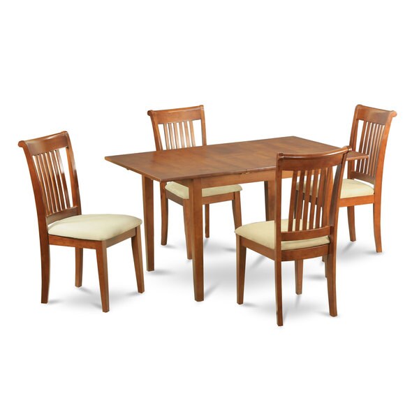 5-Piece Dinette Set, Small Dining Table and 4 Chairs - 17431038