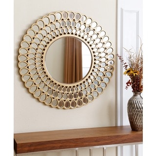 Abbyson Living Jaxon Round Wall Mirror