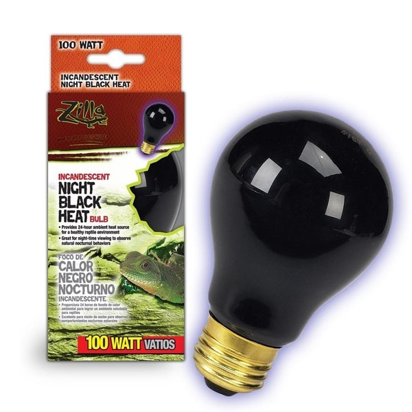Zilla Incandescent Night Black Heat Bulb