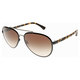 Emporio Armani Men's EA2024 Metal Pilot Sunglasses