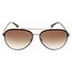 Emporio Armani Men's EA2024 Metal Pilot Sunglasses