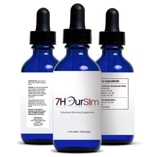 Totally Products 7-Hour Slim HCG Alternative Diet Drops (Pack of 3)