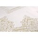 Lace Victorian 63-inch Polyester Round Tablecloth (As Is Item)