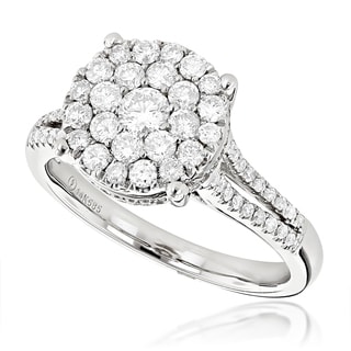 tacori radiant cut diamond ring