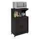 Altra Newton Microwave Cart with Shelf
