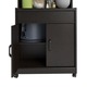 Altra Newton Microwave Cart with Shelf
