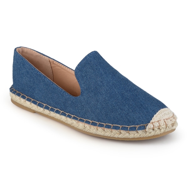 Journee Collection Women's 'Asher' Rope Toe Slip-on Espadrilles