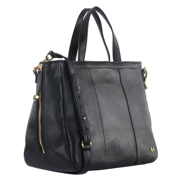 Halston Heritage Metal Tab Satchel