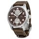 IWC Men's IW387806 'Pilots Antoine De Saint Exupery' Chronograph Automatic Brown Leather Watch
