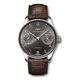 IWC Men's IW500106 'Portuguese' 18kt White Gold Chronograph Automatic Brown Leather Watch