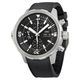 IWC Men's IW376803 'Aquatimer' Chronograph Automatic Black Rubber Watch