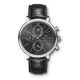 IWC Men's IW391008 'Portofino' Chronograph Automatic Black Leather Watch