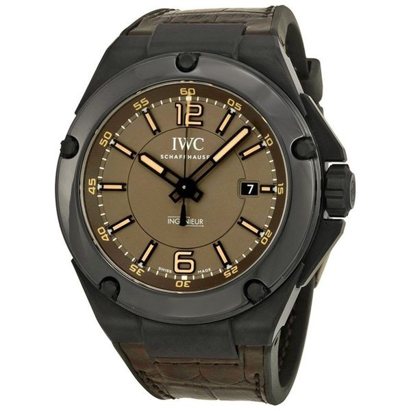 IWC Men's IW322504 'Ingenieur' Automatic Brown Leather Watch