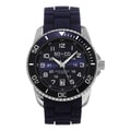 SO&CO New York Men's Yacht Club Quartz Blue Rubber Strap Watch