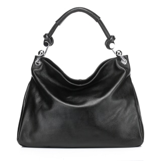 Black Leather Bags - Overstock.com Shopping - The Best Prices Online  
