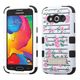 Insten Tuff Hard PC/ Soft Silicone Dual Layer Hybrid Phone Case Cover with Stand For Samsung Galaxy Avant