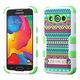 Insten Tuff Hard PC/ Soft Silicone Dual Layer Hybrid Phone Case Cover with Stand For Samsung Galaxy Avant