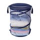 StorageManiac Dark Blue Portable Pop-up Collapsible Mesh Hamper