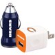 Mizco NFL Home and Away USB Chargers (Pack of 2)