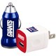 Mizco NFL Home and Away USB Chargers (Pack of 2)